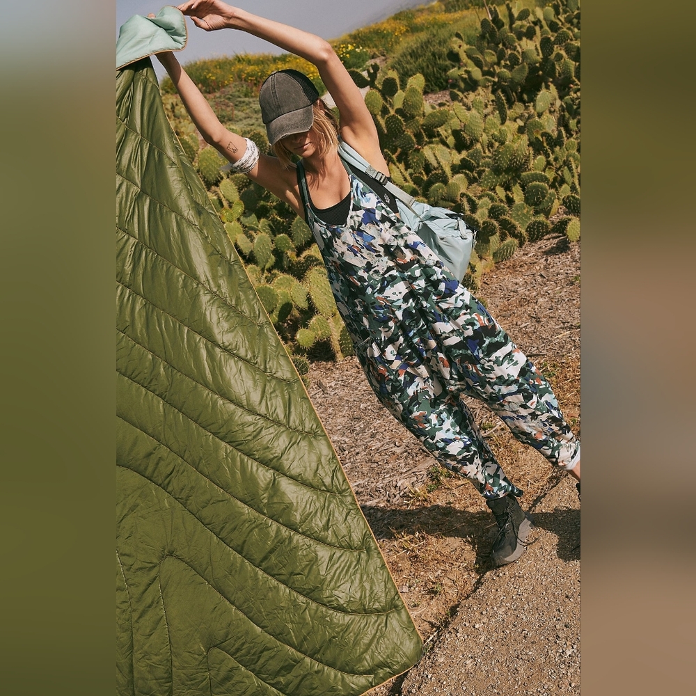 Free People Camouflage Jumpsuit - Picture 2 of 5